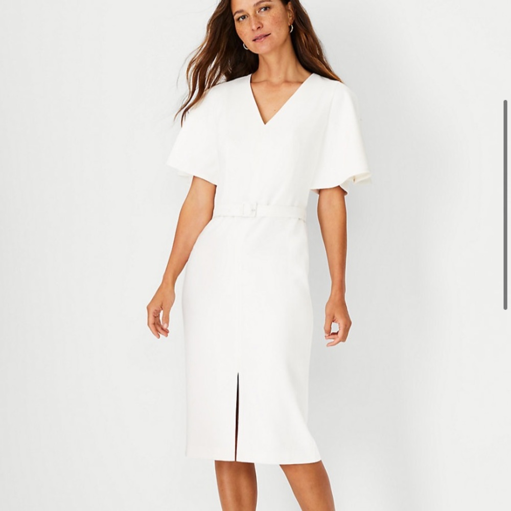 NWT Ann Taylor white dress